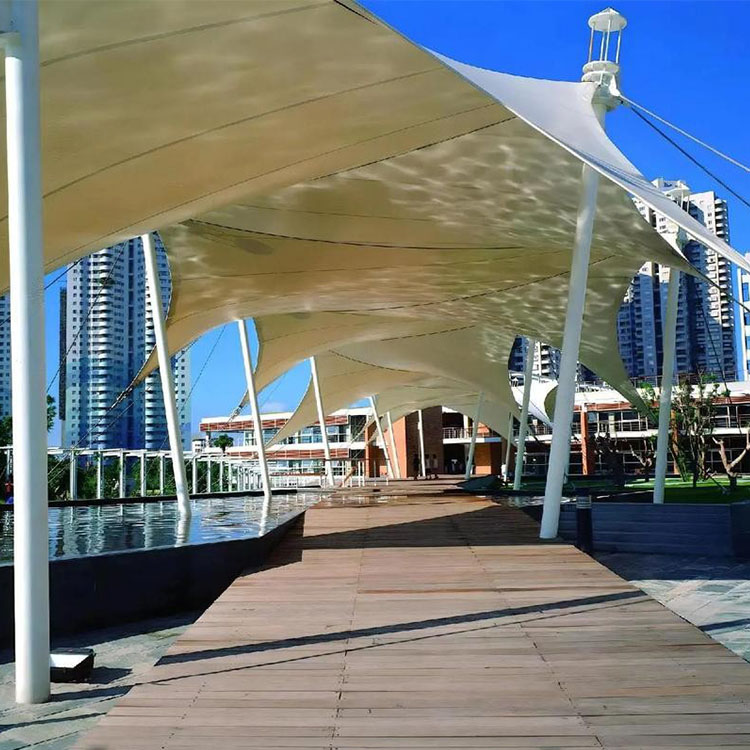 文成县膜结构景观棚