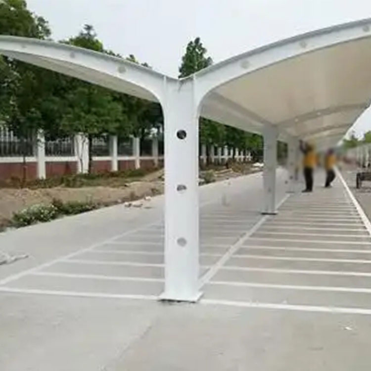 文成县膜结构电动车棚