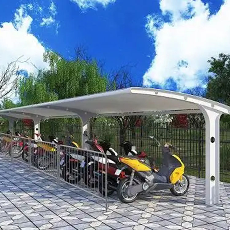 文成县膜结构电动车棚